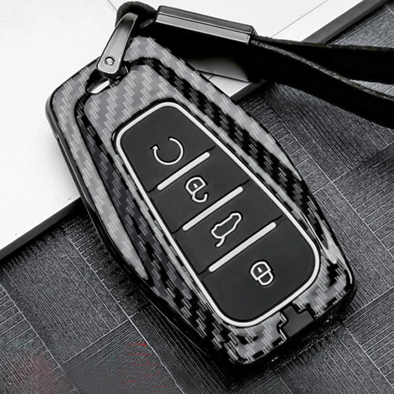 Car Key Case GEELY Monjaro 2022-2023 Xingyue L Carbon Fiber Pattern-YeHua MG Shop