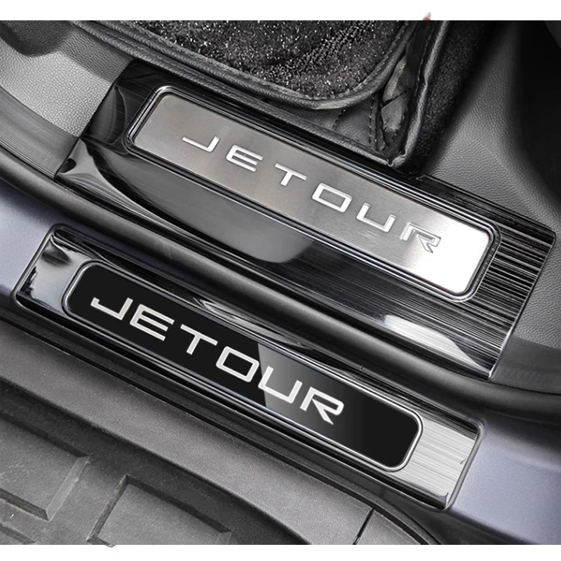 Chery Jetour Traveller T2 Car Threshold Strip Interior Car Accessories Inside Automobiles Parts