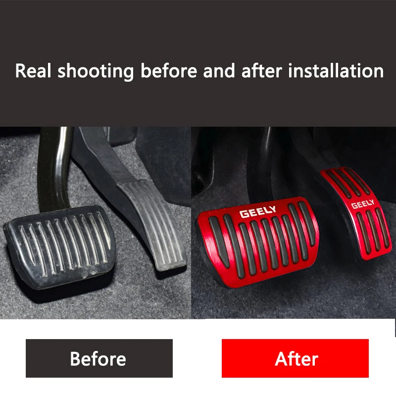 Car Pedal Non-slip Pads for Geely Tugella Xingyue FY11 2020-2023-YeHua MG Shop