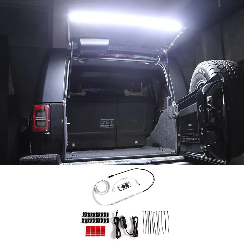 For Baic BJ40 Plus Ickx K2 2021-2022 Tailgate Lighting Strip Interior Accessories for Vehicles Interior Replacement Parts Spare-YeHua MG Shop