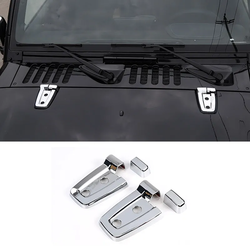 For Baic BJ40 Plus Ickx K2 2021-2022 Cover Hinge Hood Rubber Head Decorative Sticker Accessories for Vehicles-YeHua MG Shop