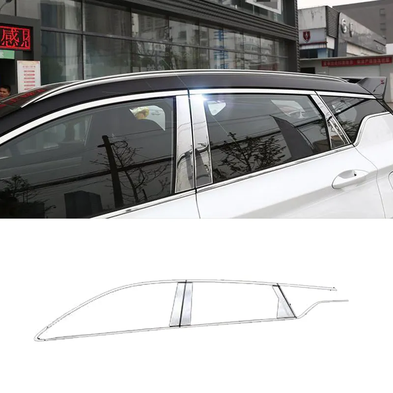 Window Trim Stickers For Geely Coolray 2018-2021 BinYue-YeHua MG Shop