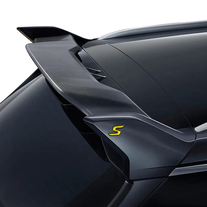 For Geely Coolray 2018-2021 BinYue S Standard Rear Tail Wing Top Wing Spoiler Without Drilling Car Tuning Exterior Parts-YeHua MG Shop