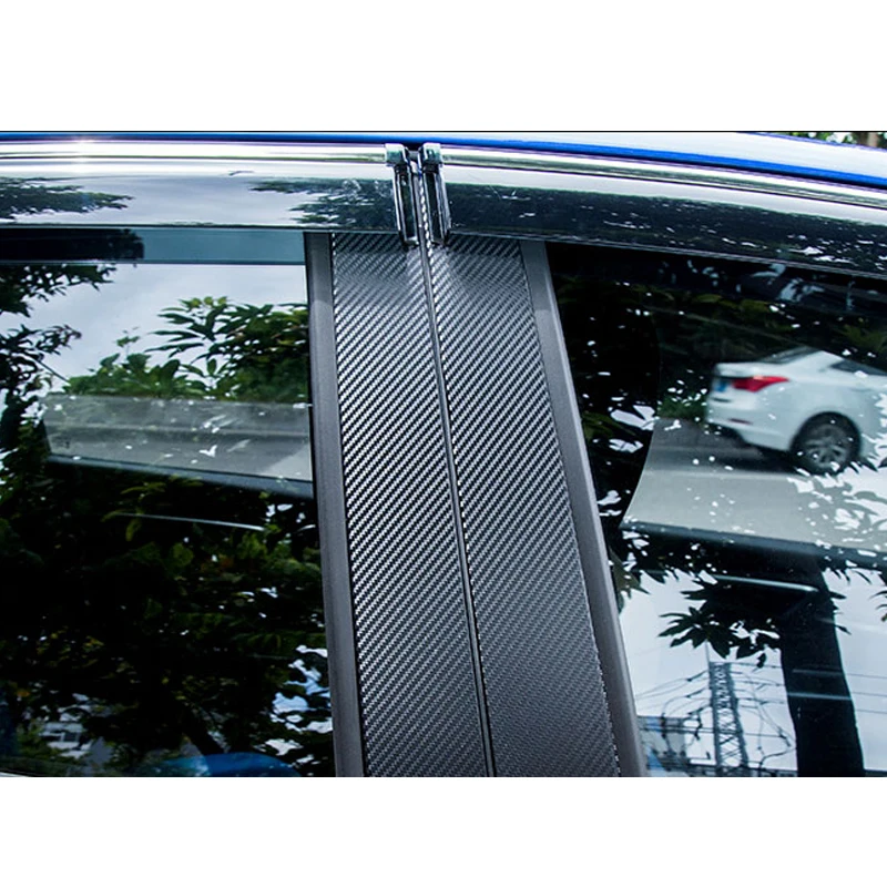 For Geely Coolray 2018-2021 BinYue Middle Column Sticker Accesories Car Accsesories Assecories Stickers Accessory Exterior Parts-YeHua MG Shop