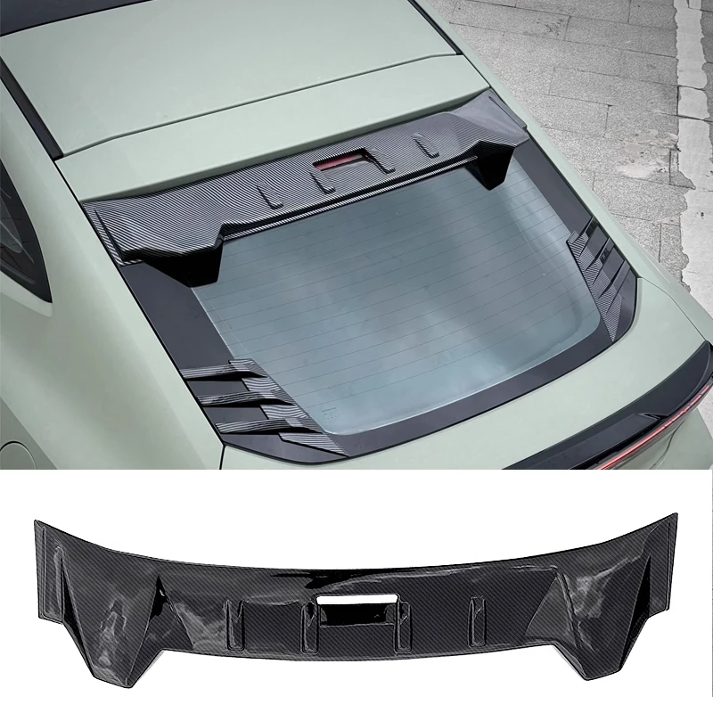 Roof Wing for CHANGAN UNI-V Spoiler Carbon Paint 2022 2023 Rear Tail Fin Accessories