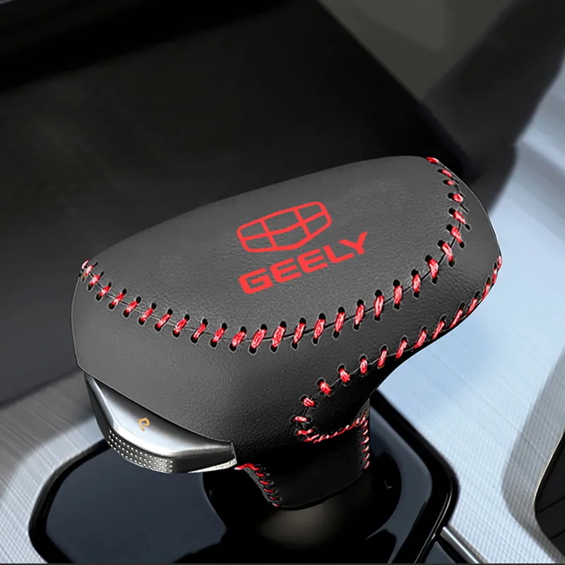 Leather Shift Knob Cover Geely Coolray 2018-2021 BinYue Accessories-YeHua MG Shop