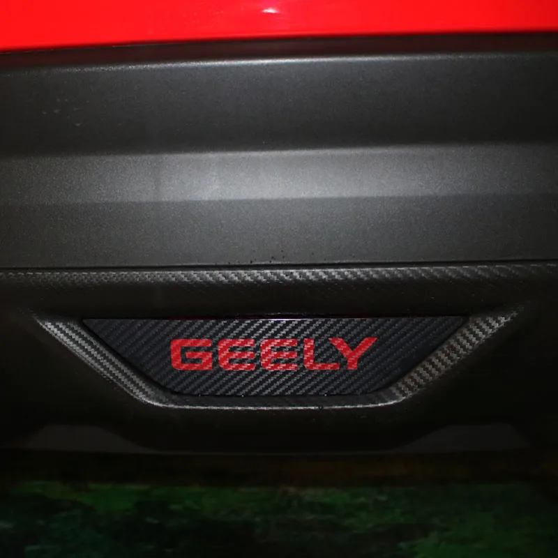 For Geely Coolray 2018-2021 BinYue Rear Fog Light Sticker Car Tail Light Sticker Accessories for Vehicles Accesories Accsesories-YeHua MG Shop