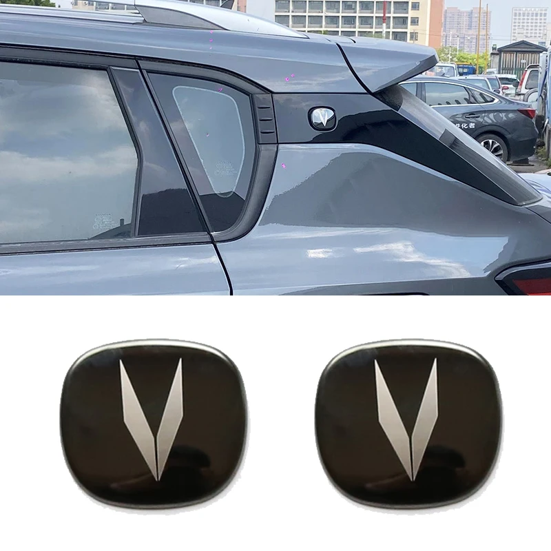 For Changan CS35 Plus 2020-2023 Car modification decoration rear side label