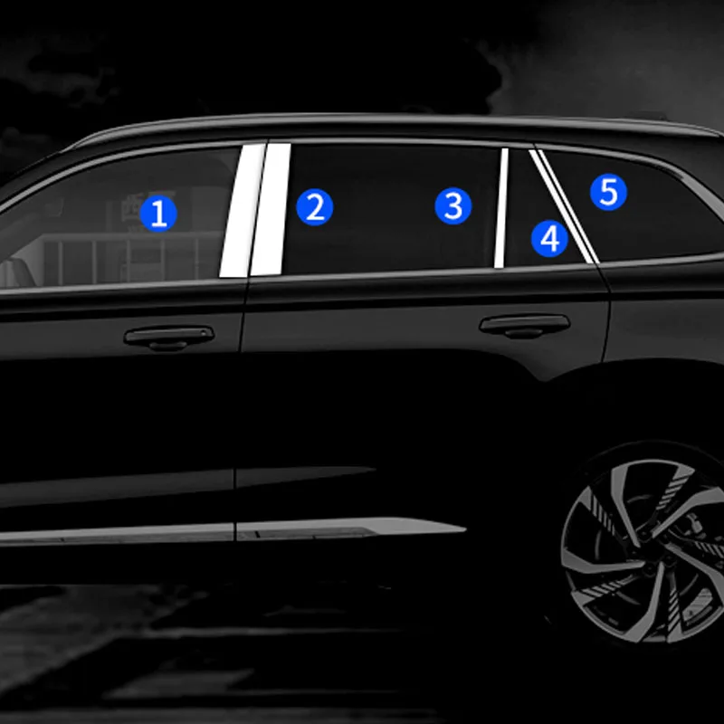 Center Pillar Sequin Sticker Kx11 GEELY Monjaro 2022-2023 Xingyue L-YeHua MG Shop