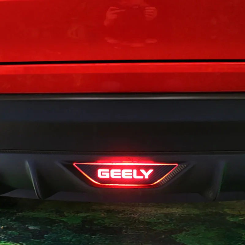 For Geely Coolray 2018-2021 BinYue Rear Fog Light Sticker Car Tail Light Sticker Accessories for Vehicles Accesories Accsesories-YeHua MG Shop