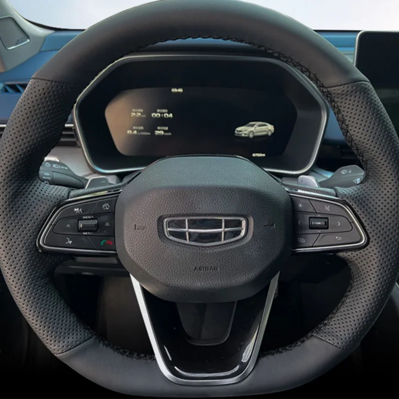 Car Steering Wheel Cover for Geely Tugella Xingyue FY11 2020-2023-YeHua MG Shop