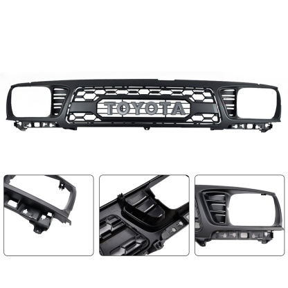 For Toyota Tacoma 1995-1996 Front Grill Trd Pro Grille With Letter Matte Black