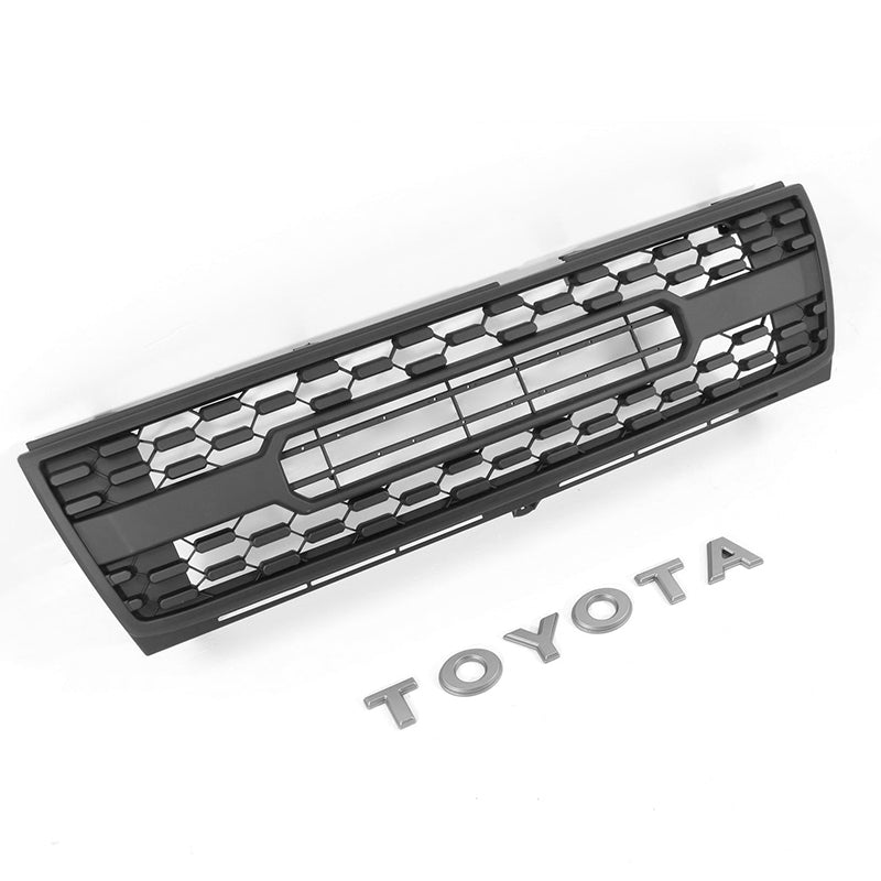 Front Grille For Tacoma 1997-2000 Grill Bumper Mesh w/Letter Matte Black