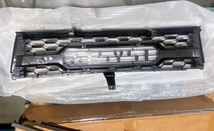 Front Grille For 1996-2002 Toyota 4Runner Grill With Light & Letters Matte Black 