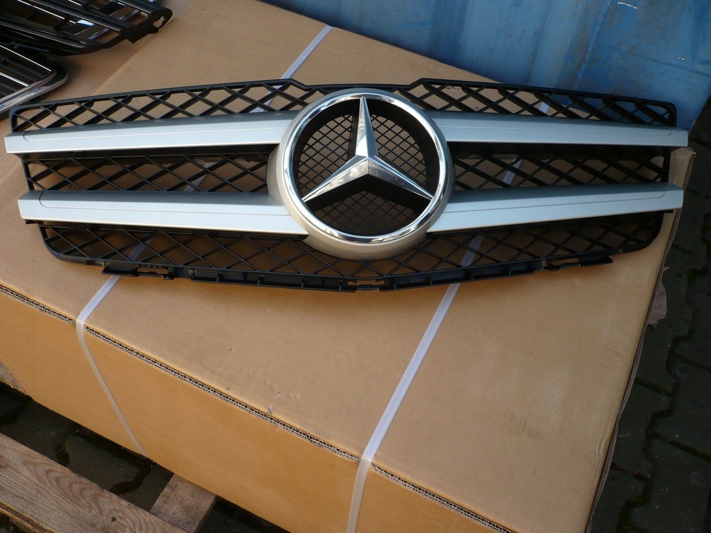 Grill Silver Front Grille for Mercedes Benz X204 GLK350 2010 2011 2012