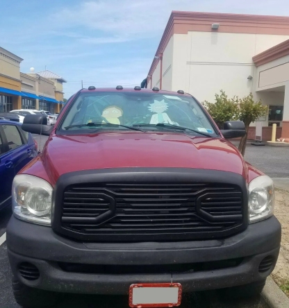 Front Big Horn Grille for 2006-2008 Dodge RAM 1500 2500 3500