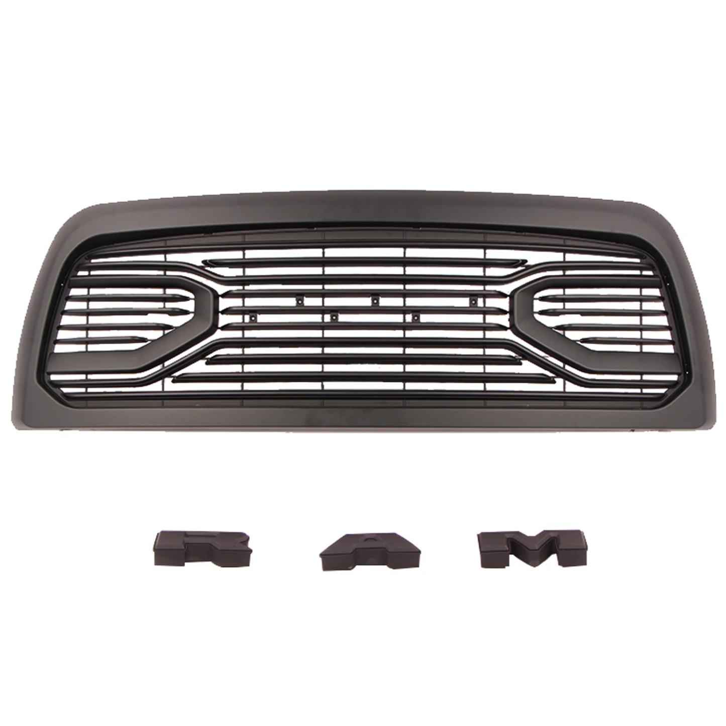 Big Horn Style Front Grille for 2010-2018 RAM 2500 3500 Grill W/Letter