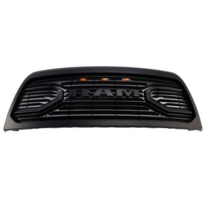 For 2013-2018 Dodge Ram 2500 3500 Grille Big Horn Style Front Grill with Led Light