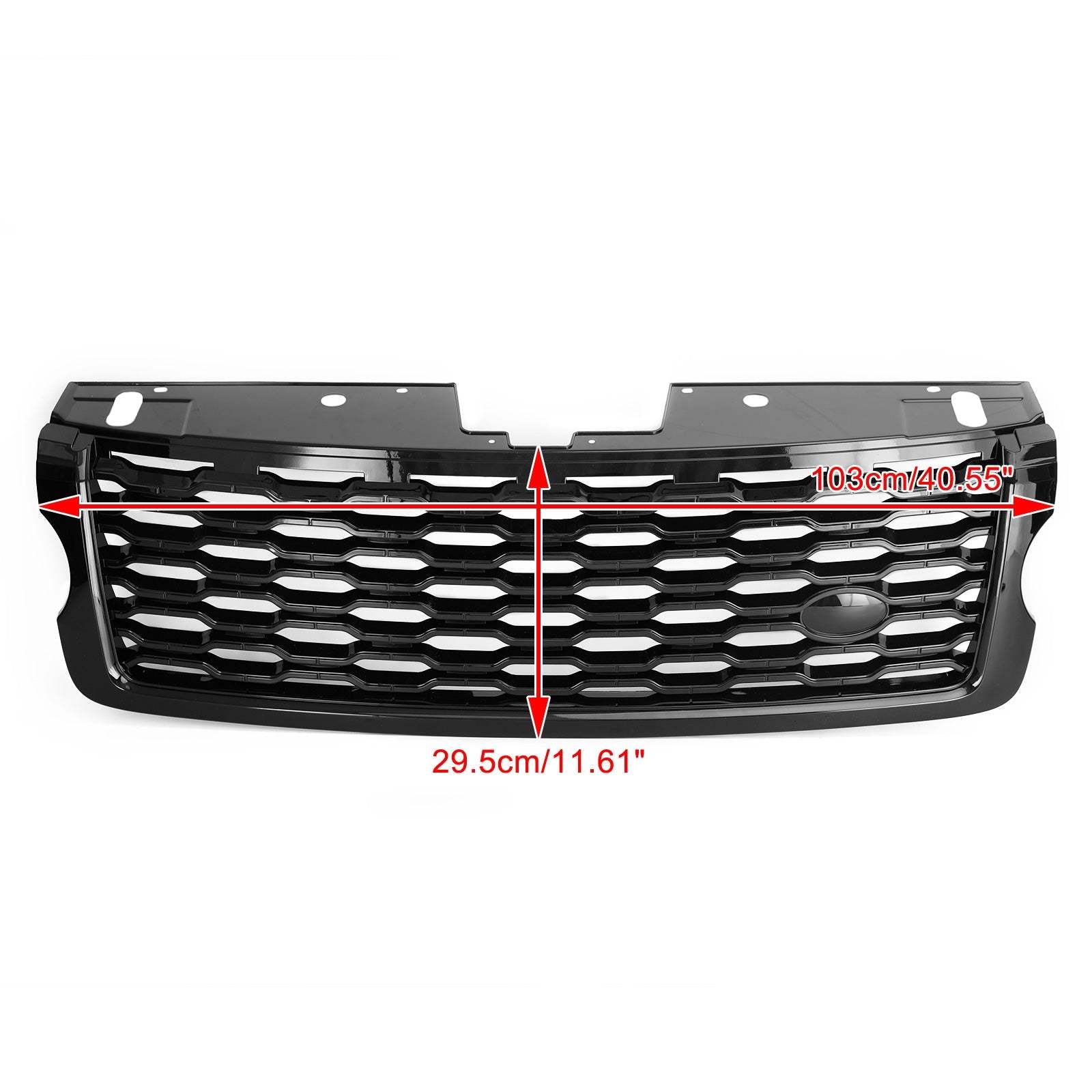 Front Bumper Grill Gloss Black Mesh Grille For Range Rover Vogue L405 2013-2017