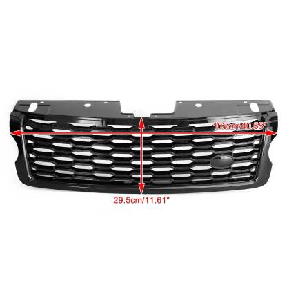 Front Bumper Grill Gloss Black Mesh Grille For Range Rover Vogue L405 2013-2017