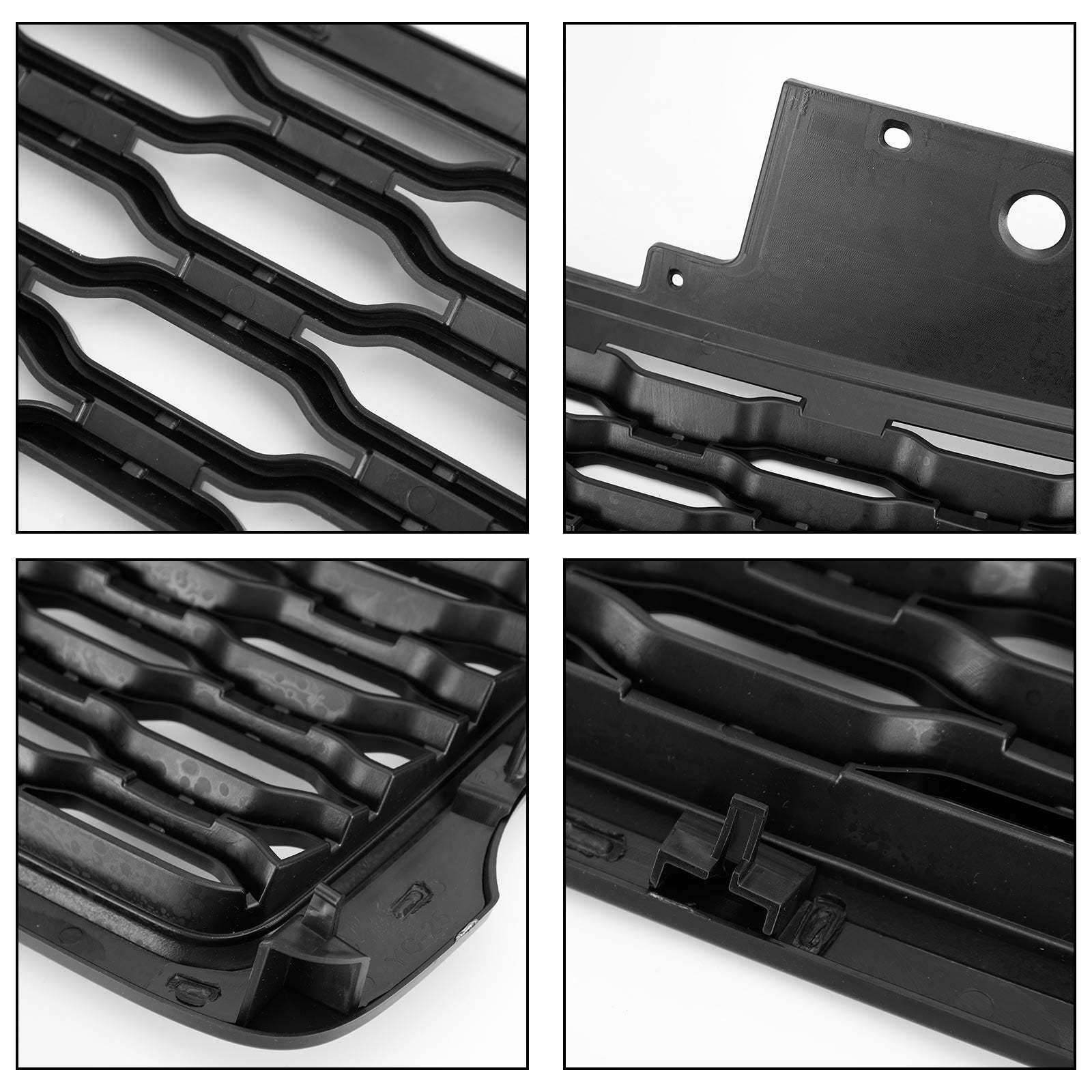 FACELIFT 2018 LOOK GRILL GRILLE FOR RANGE ROVER VOGUE L405 GLOSS BLACK 2013-2017