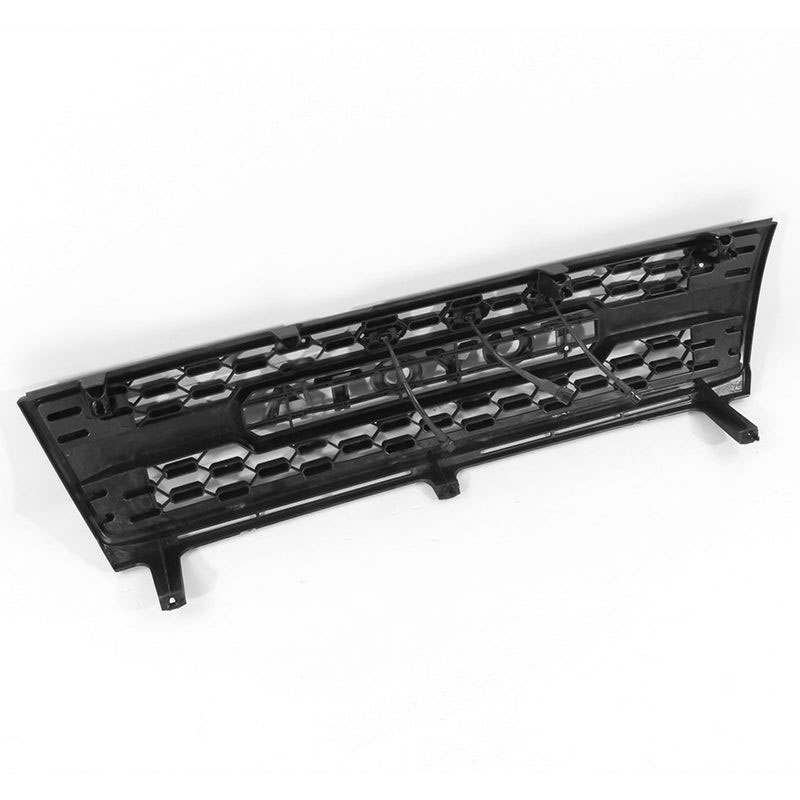 Front Grille For Tacoma 1997-2000 Grill Bumper Mesh w/LED lights w/Letter Matte Black