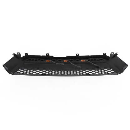 For 2010-2013 Toyota 4Runner TRD Pro Style Grille Matte Black Front Grill W/ Letters & LED Lights  