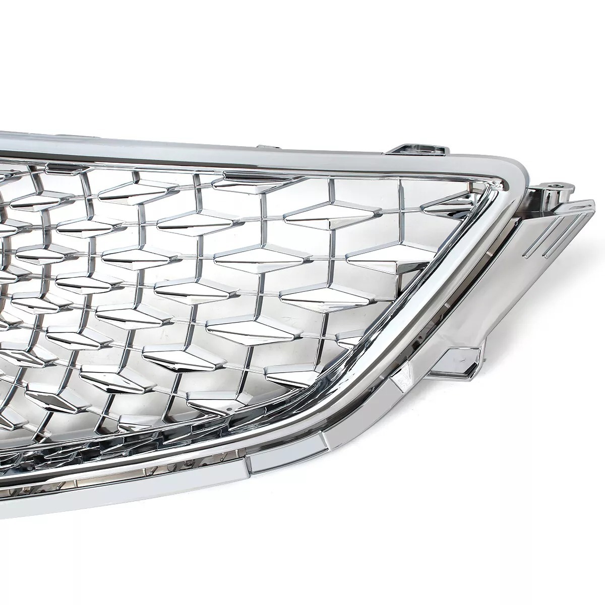  For 2015-2017 Honda Acura TLX Grille Chrome Upgrade 2018 Acura TLX Style Grill with Emblem