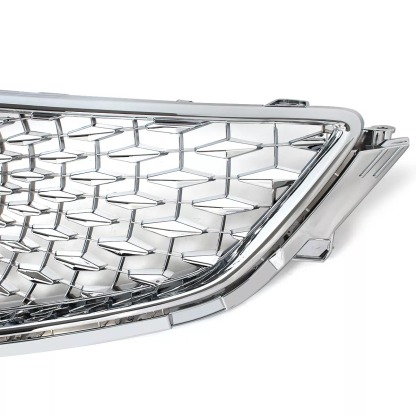 For 2015-2017 Honda Acura TLX Grille Chrome Upgrade 2018 Acura TLX Style Grill with Emblem