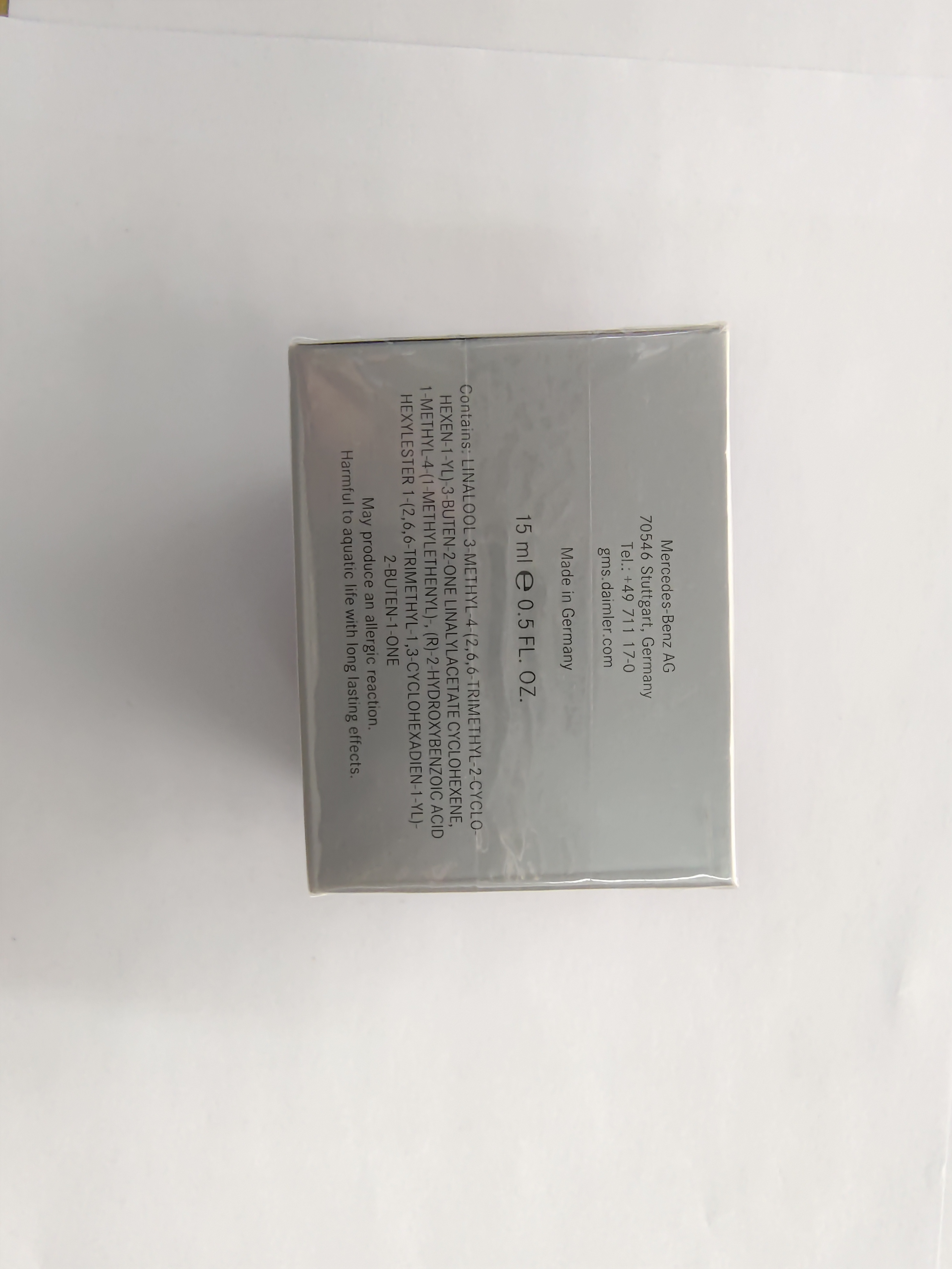 Genuine Mercedes-Benz Interior Fragrance Bottle No. 6 MOOD Linen A2978990000