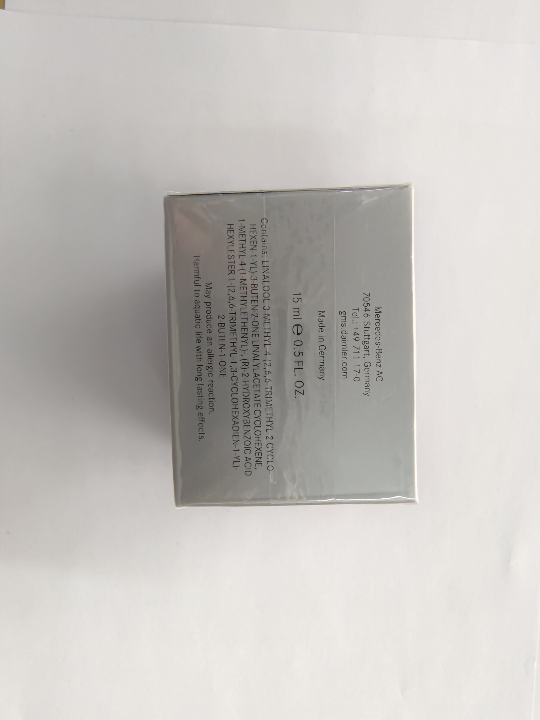 Genuine Mercedes-Benz Interior Fragrance Bottle No. 6 MOOD Linen A2978990000