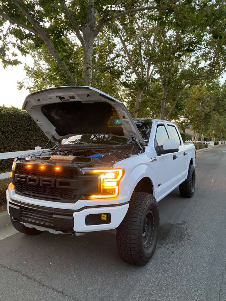 2020 FORD F150 Raptor Style Grille W/ Amber & LED CUBES 2020 FORD F150 Raptor Style Grille W/ Amber & LED CUBES