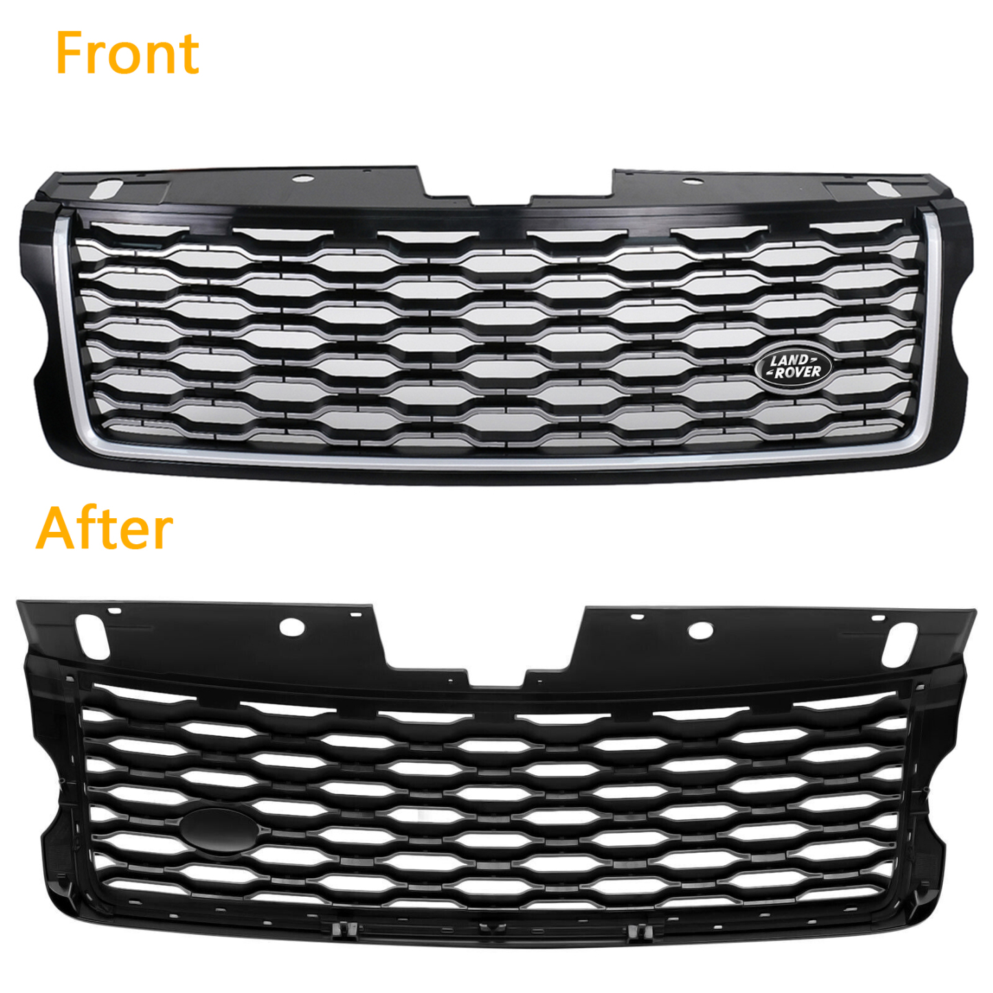 Front Upper Facelift Grill w/Emblem For Range Rover L405 Vogue 2013 2014 2015 2016 2017 Grille