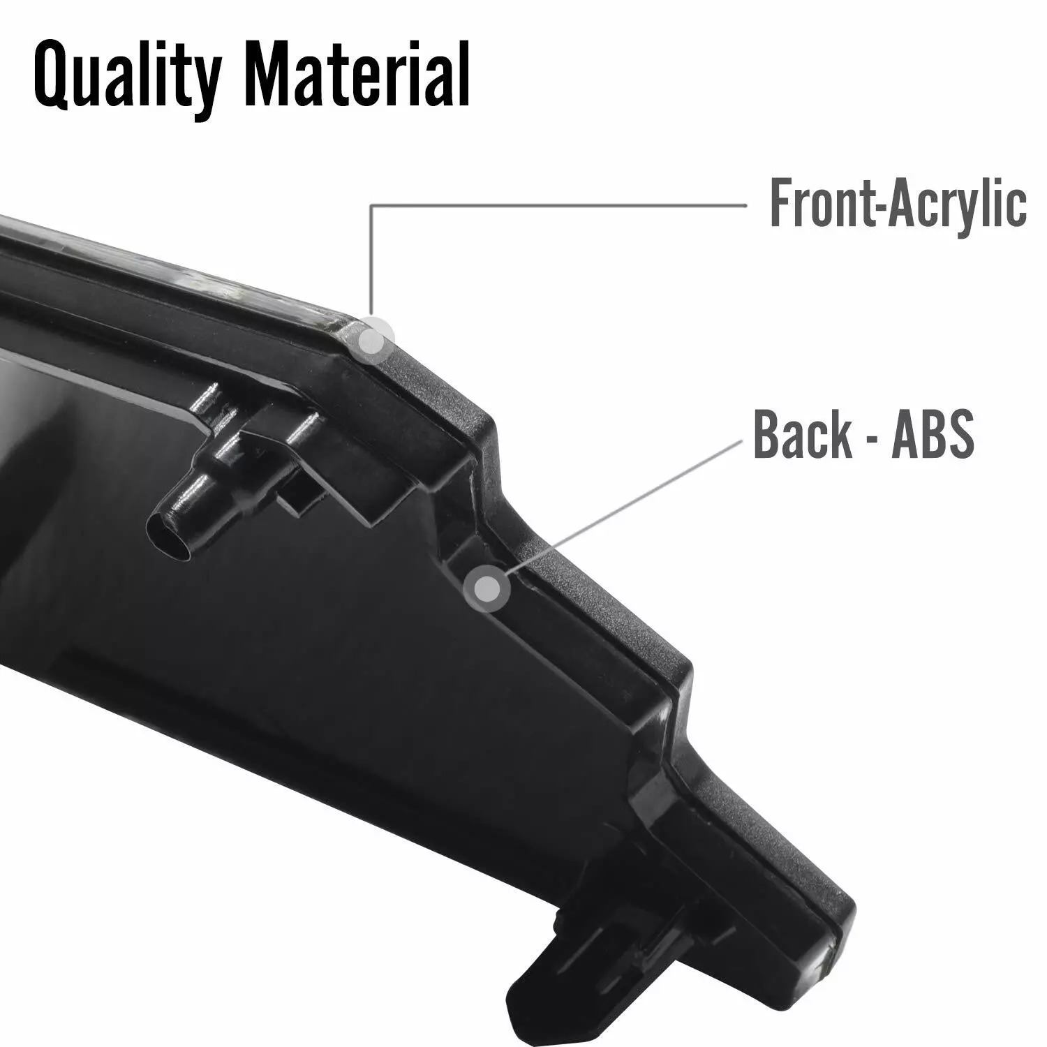 Grill Garnish Sensor Cover OE #53141-35060 For Toyota Tacoma TRD PRO 2018-2023