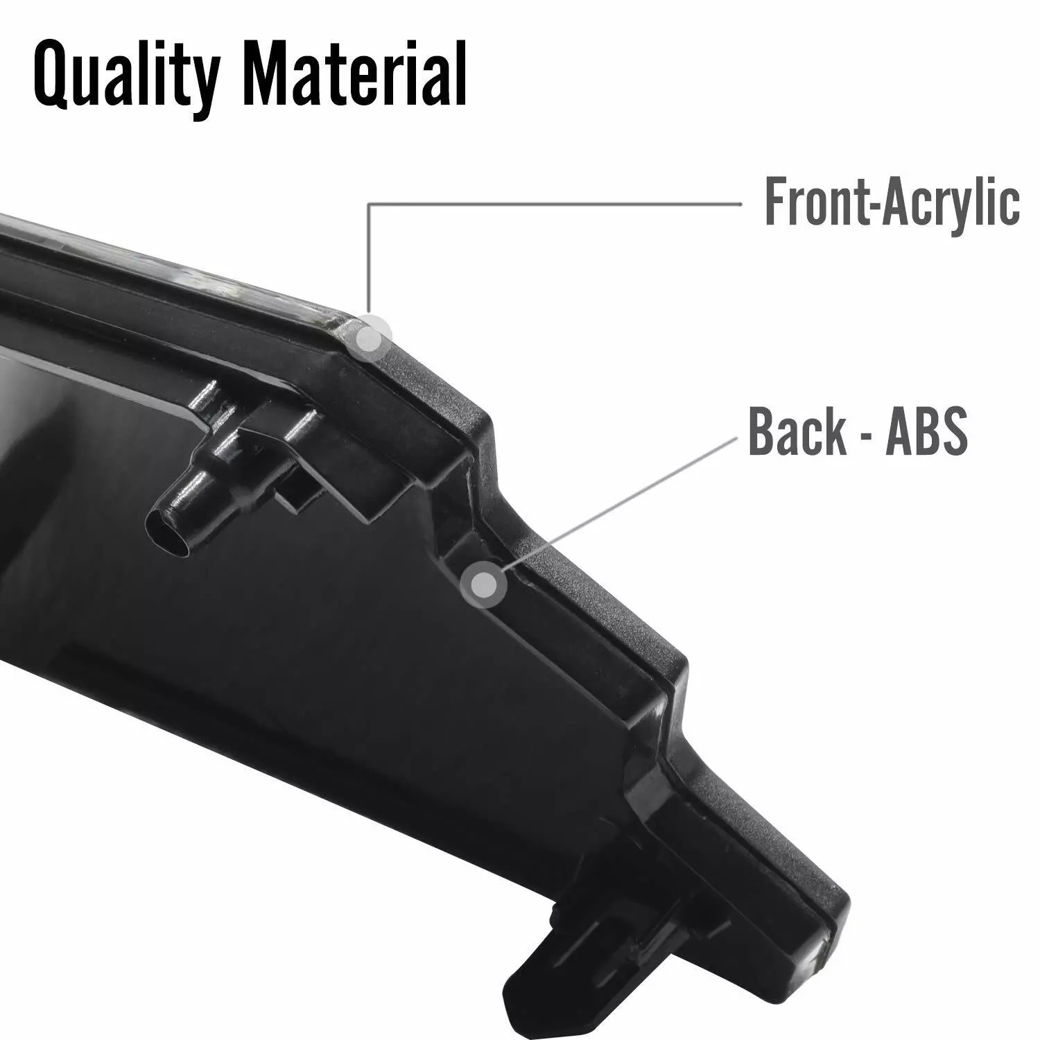 Grill Garnish Sensor Cover OE #53141-35060 For Toyota Tacoma TRD PRO 2018-2023