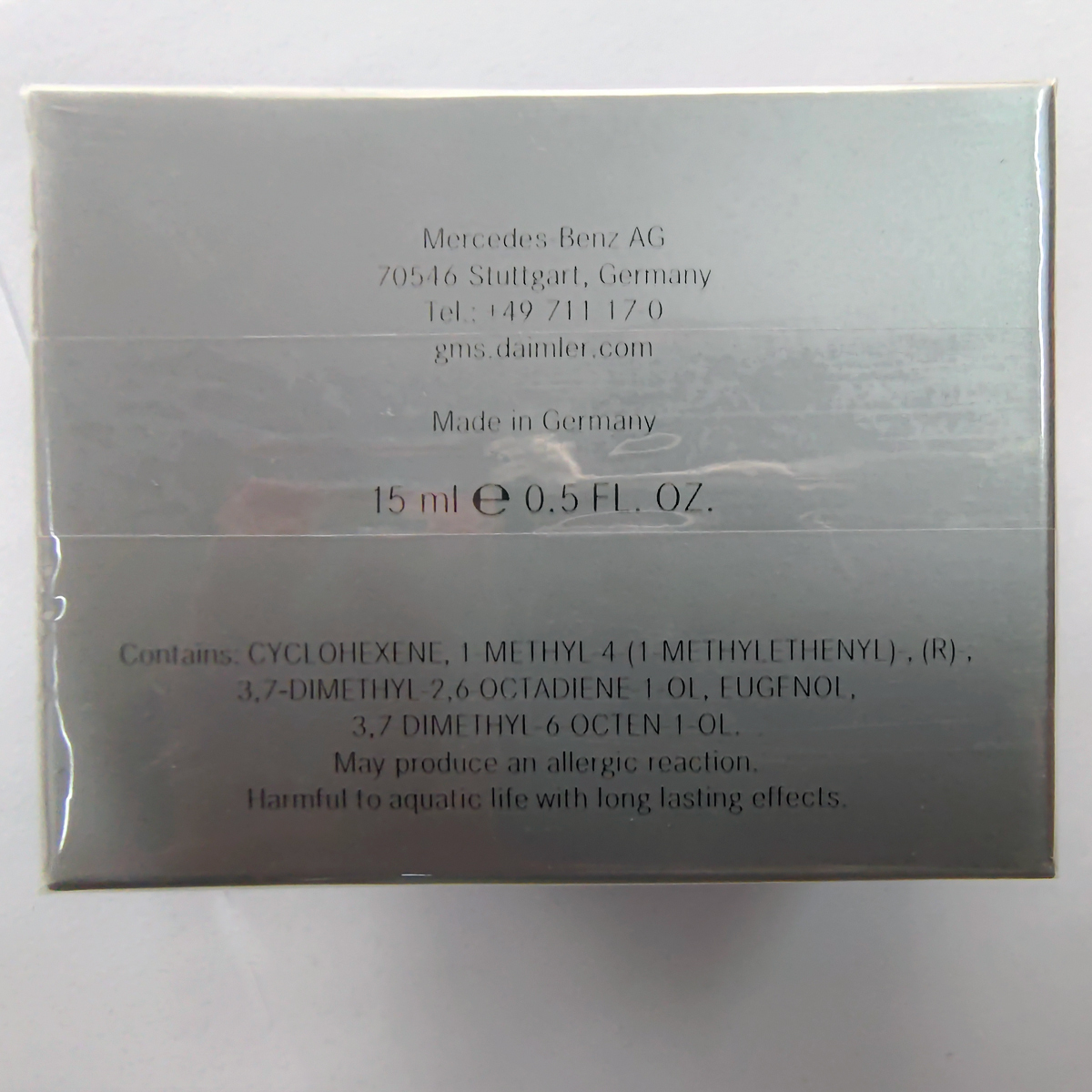 Mercedes-Benz Air Balance Interior Fragrance Bottle Sparts Mood Interior Perfume A0008990188