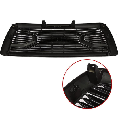 For 2013 2014 2015 2016 2017 2018 Dodge Ram 2500 3500 Grille Big Horn Style Front Grill with Led Light