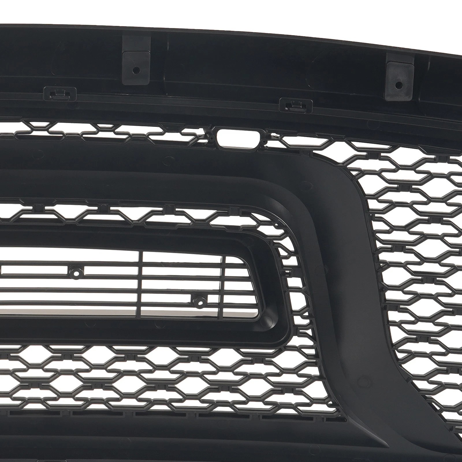 For 2013-2018 Dodge RAM 1500 Grill Rebel Style Front Grille with LED Light