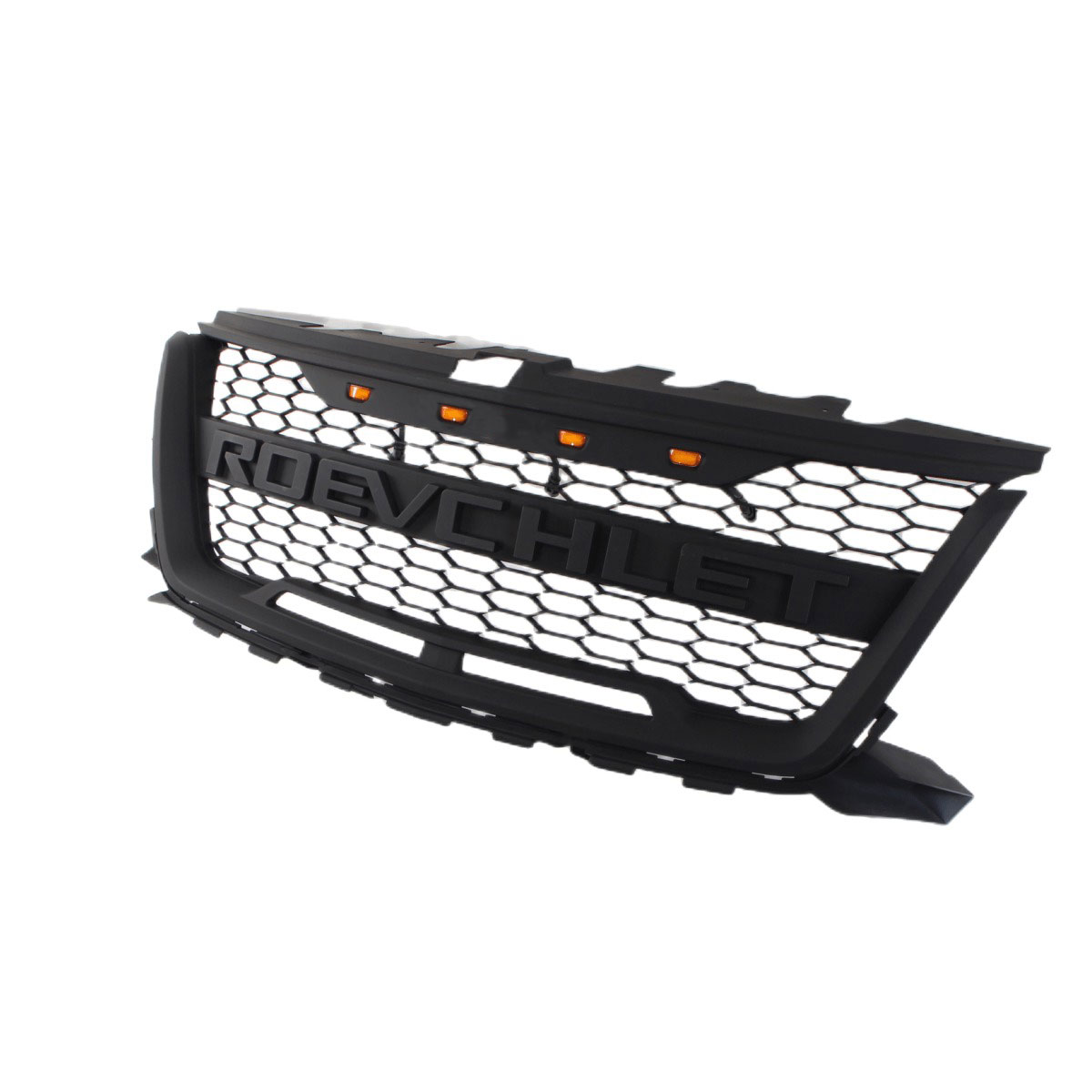 Front Grille For Chevrolet Colorado Z71 WT LT 2015-2020 Upper Grill with LED Light