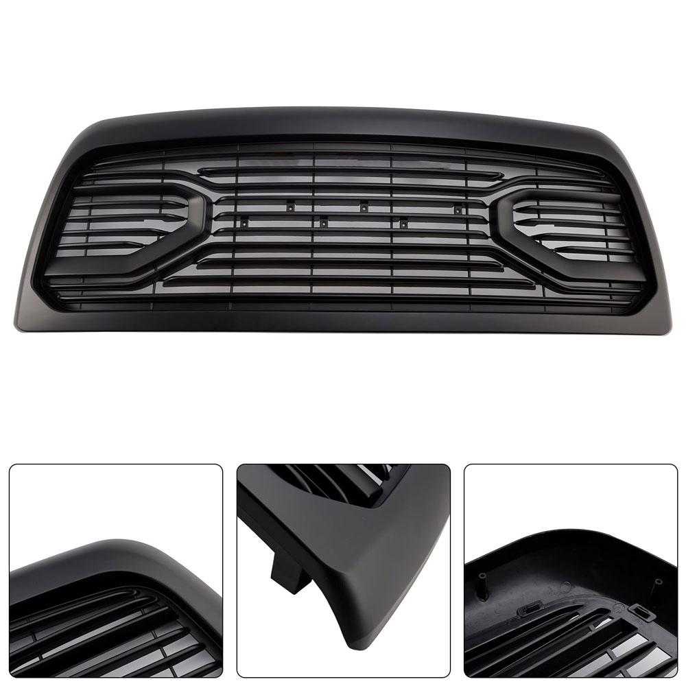 For 2013-2018 Dodge RAM 2500 3500 Grill Big Horn Style Front Grille With Letter