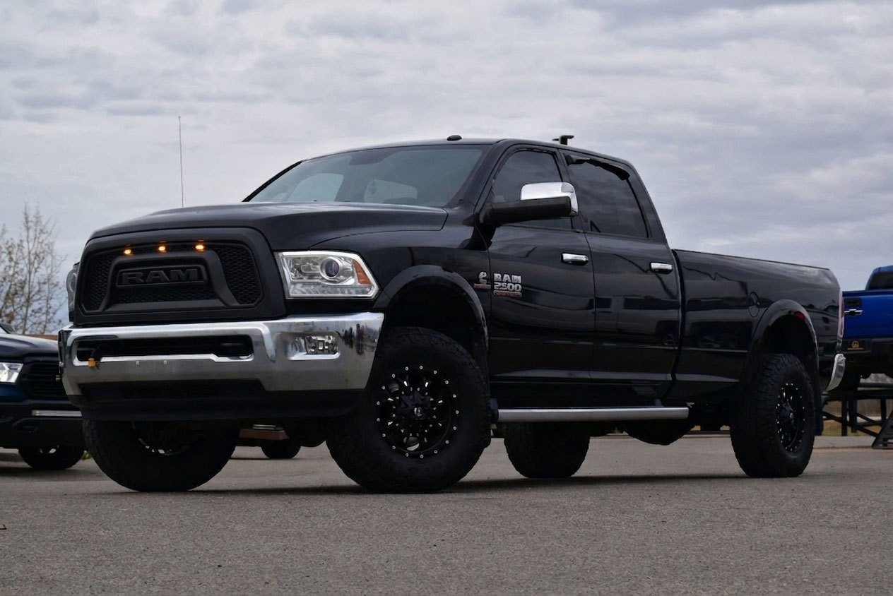 For 2013-2018 Dodge Ram 2500 3500 Front Grille Rebel Style Grill W/ LED Light