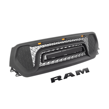 Rebel Style Grill For 2019 2020 2021 Dodge Ram 1500 Grille w/ Letter