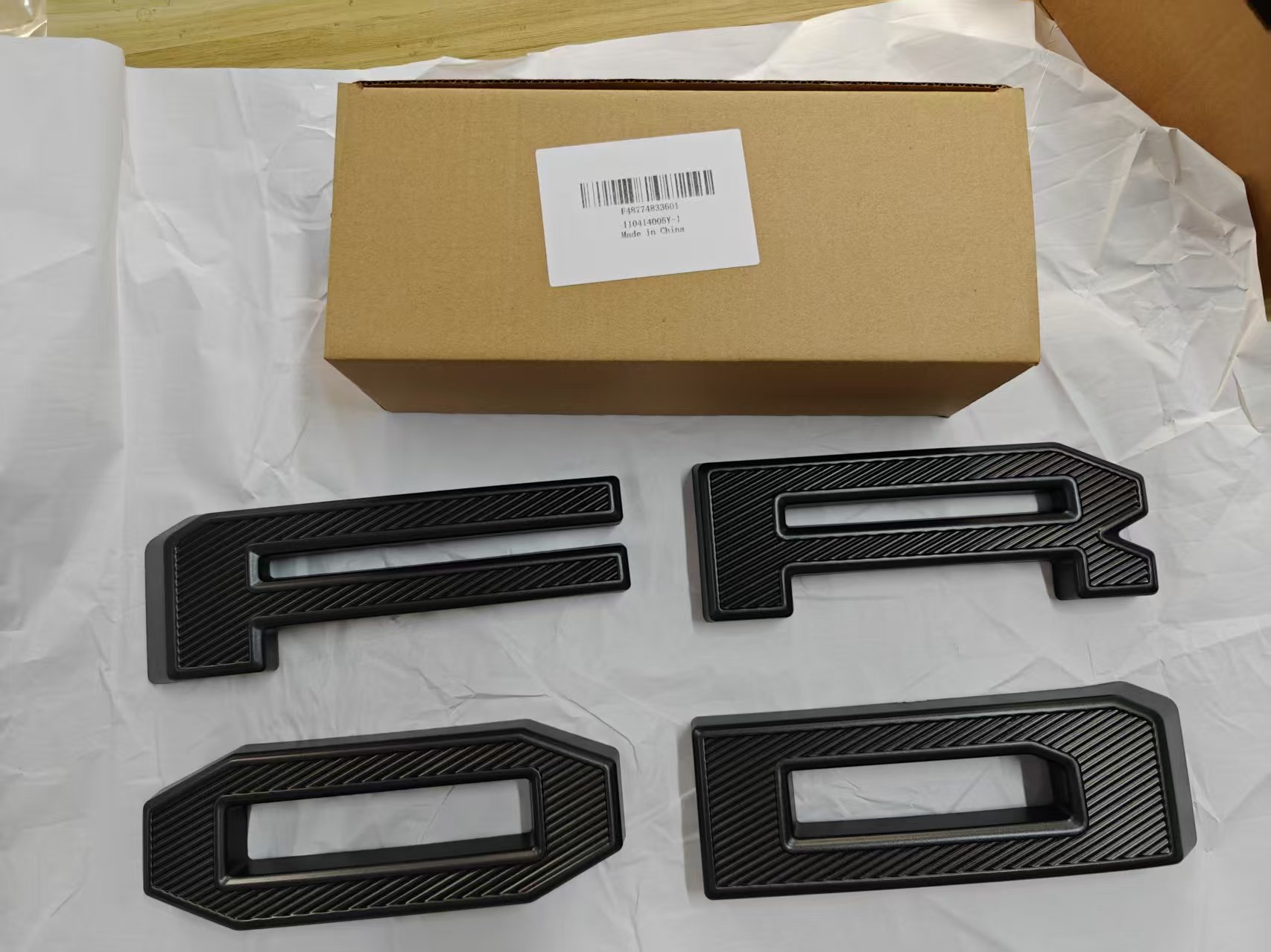 2024 Raptor Look Grille For 2021-2023 F150 Front Grill Hood With Letter Light