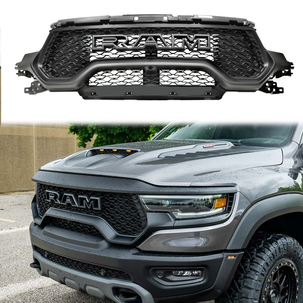 For 2021-2024 Dodge Ram 1500 Trx Front Upper Grille Grill 68528996AA