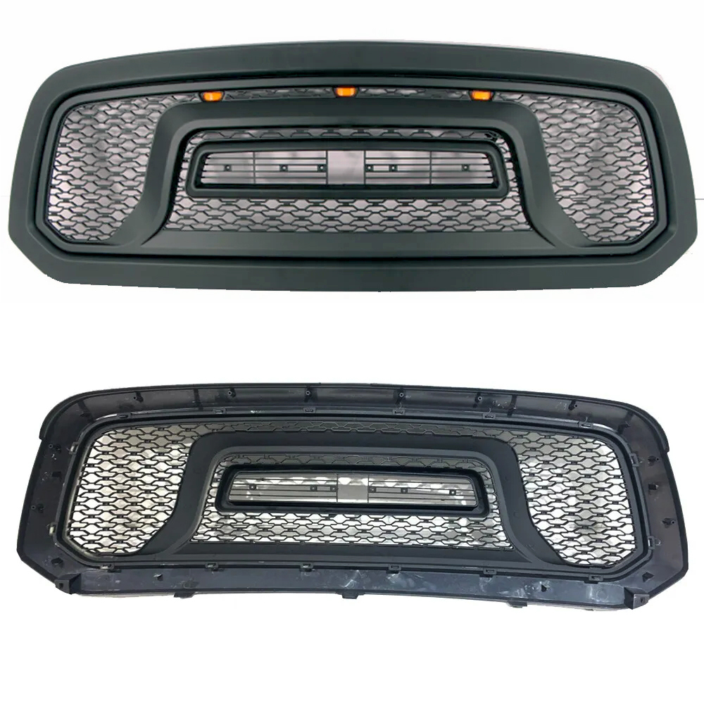 For 2013-2018 Dodge RAM 1500 Rebel Style Front Grille w/ Letter