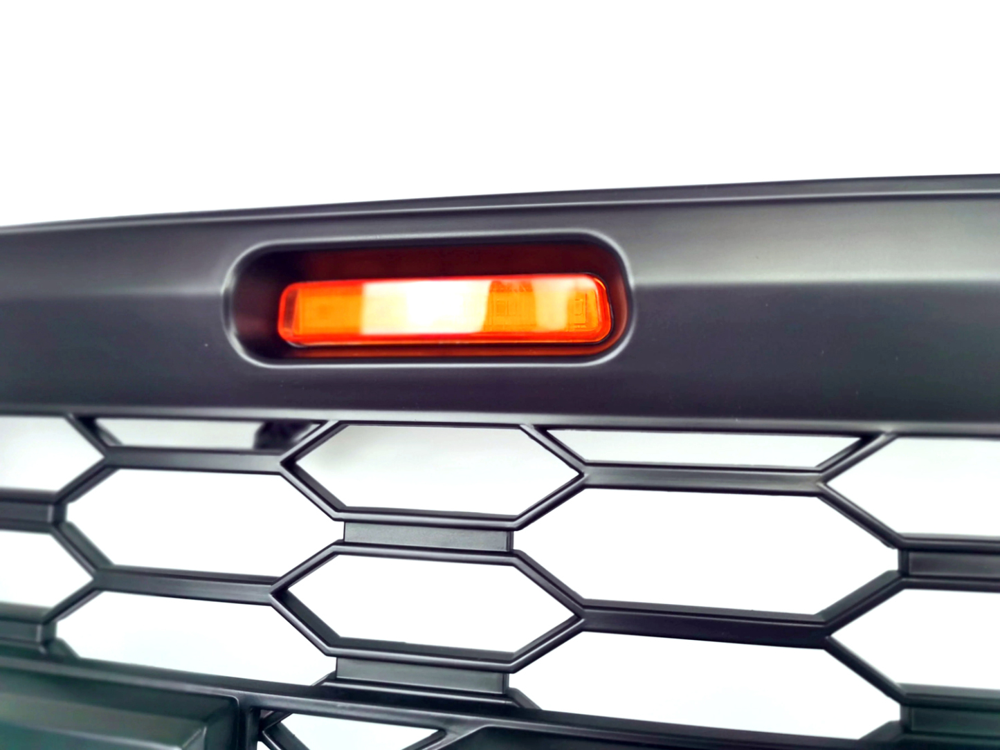 Front Grill For 2021 2022 2023 Ford F150 Bumper Grille Raptor Style W/LED Light