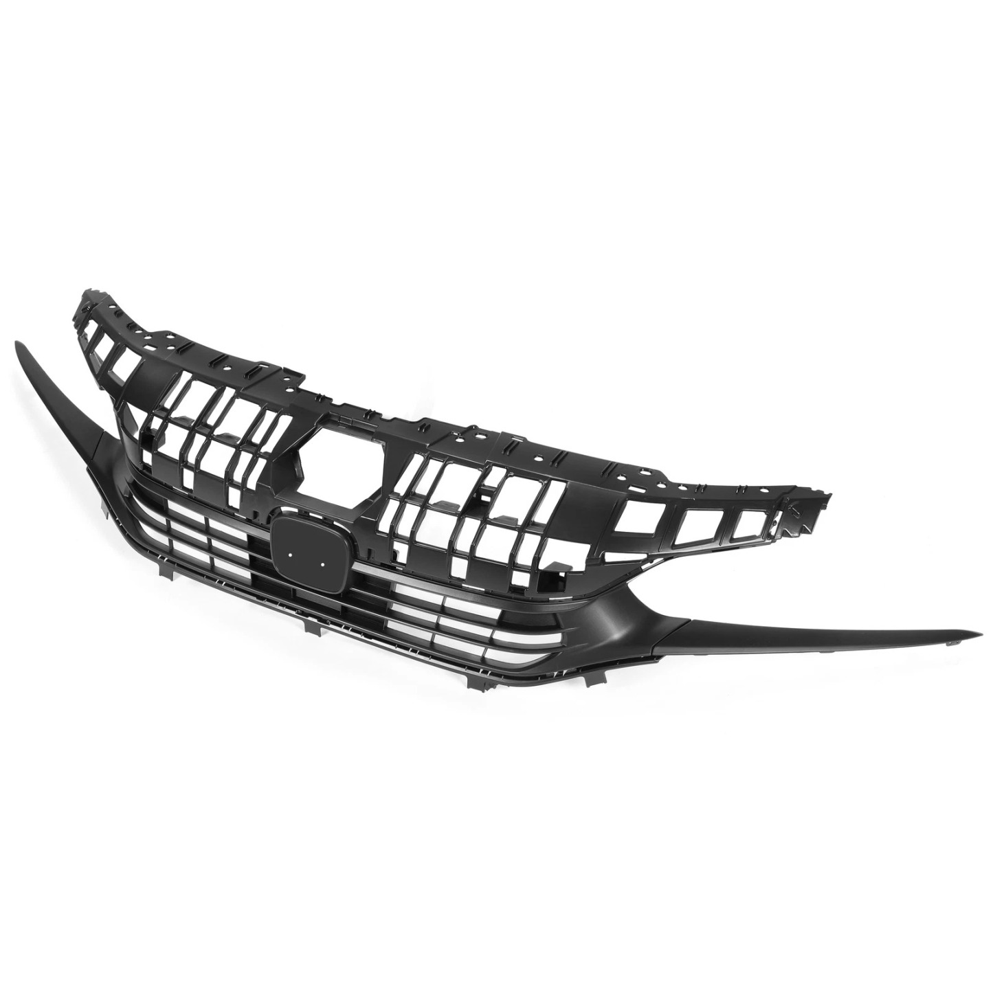 Fits 2022 2023 Honda Civic Sedan 4D Front Bumper Upper Center Grille Black Grill