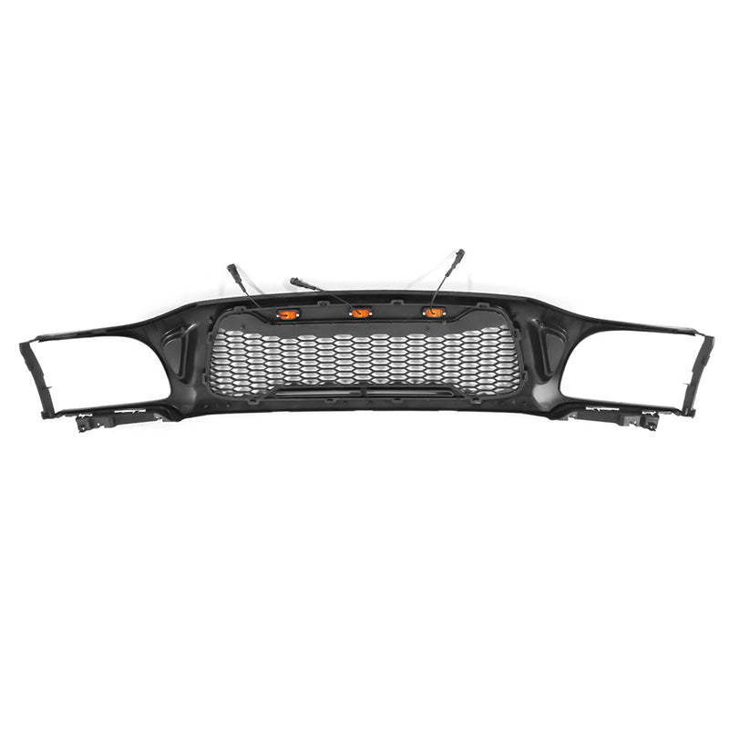 [Copy]Front Grille For Tacoma 2001-2004 Grill Bumper Mesh w/LED Lights Matte Black