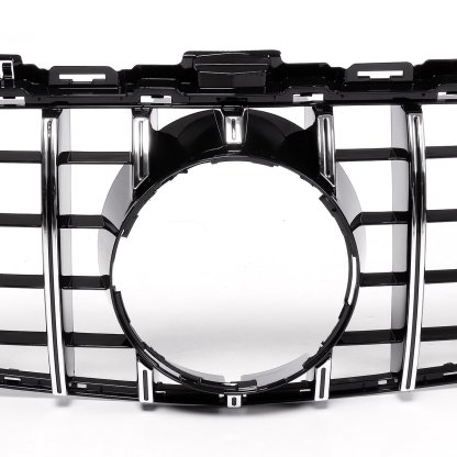 For Mercedes Benz W205 C-Class 2015-2018 Grill GT R Style Front Grille with Star 