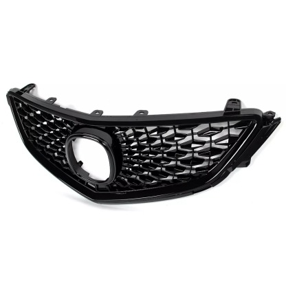 2018 Acura TLX Style Grill with Emblem For 2015-2017 Honda Acura TLX Glossy Black